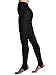 Amoretu Womens High Waist Semi Opaque Stirrup Tights Leggings Pantyhose 80D Black