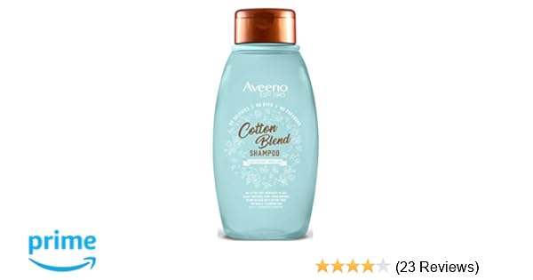 Amazon Com Aveeno Cotton Blend Sulfate Free Shampoo For Light