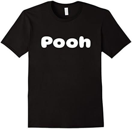 Mens Pooh T-shirt 2XL Black