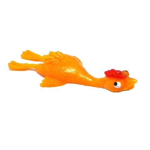 Rhode Island Novelty 4.5" Stretchy Flying Chicken
