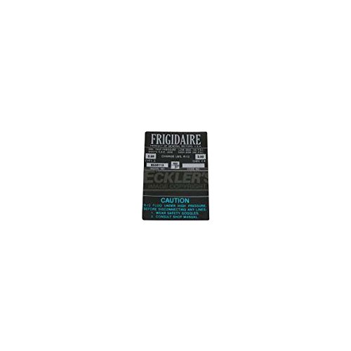 Eckler's Premier Quality Products 85-343339 Nova & Chevy II Air Conditioning Compressor Decal, Frigidaire Air,