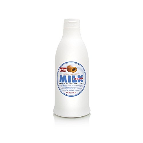 Perlier Milk & Apricot 500ml/16.9oz Bath Mousse