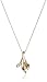 Amazon Essentials 10k Gold Calla Lily Diamond Accent Pendant Necklace, (previously Amazon Collection)