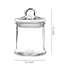 33OZ Glass Apothecary Jar 5 X 7.1 Inch Glass Canister Set with Ball Lid, 2-Piece Set