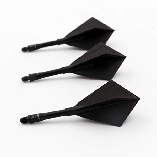 CUESOUL TERO AK4 Black Dart Flights Diamond Shape,Set of 3 pcs(CS-AK4+1ZSYS)