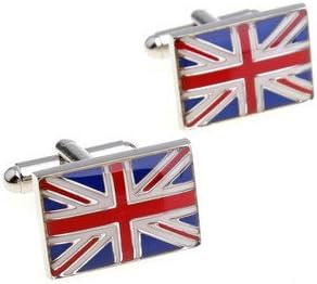 England Cufflinks British Flag Cuff Links Gift Boxed(wedding cufflinks,jewelry for men,gift for groom)