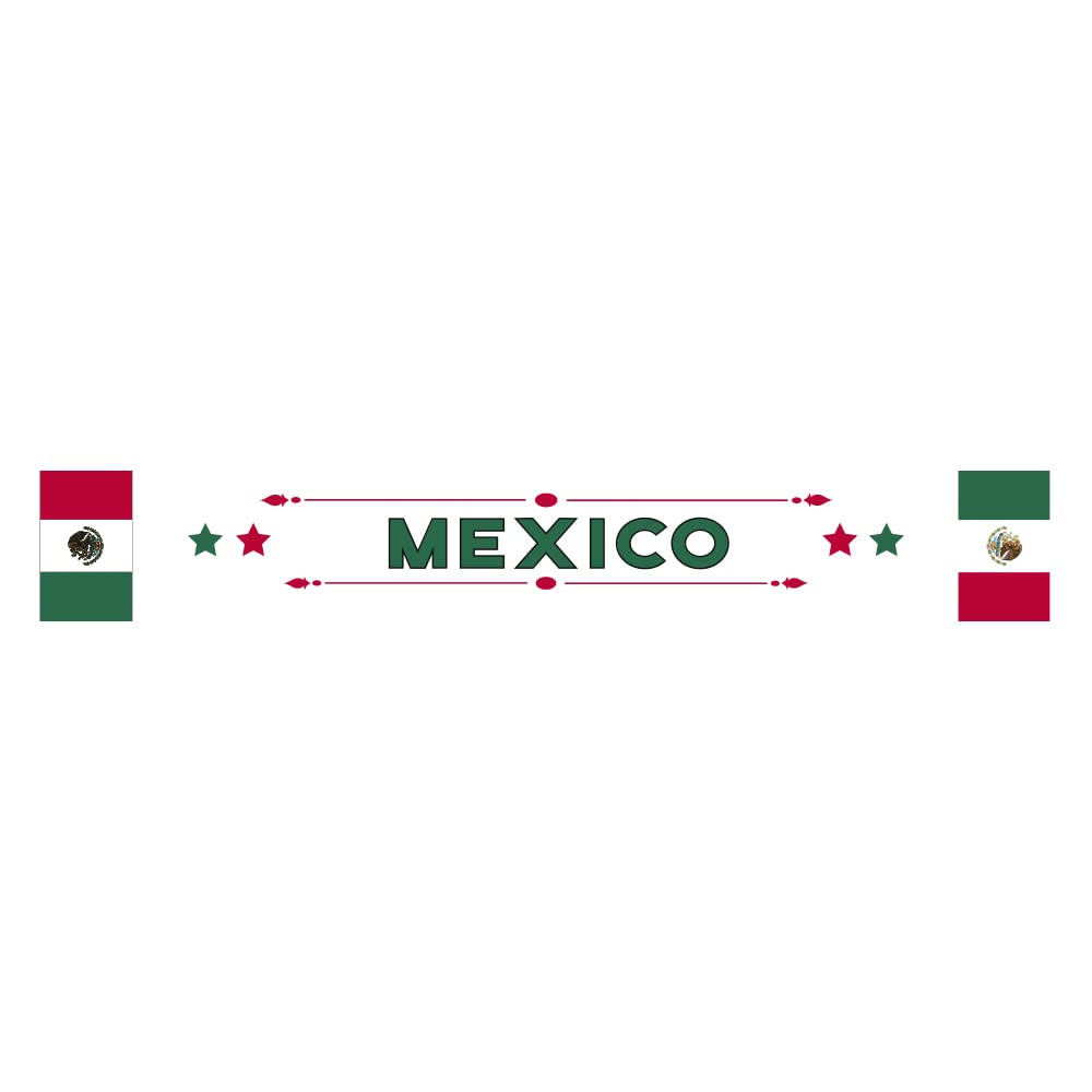 World Cup Fifa Qatar 2022 Official Scarf Mexico,Unisex,One Size