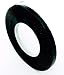 1/8 Tape 2 Pack Black Crepe Tape Chart Tape/Whiteboard Gridding Tape/ Artist tape/Model hobby tape / Dry eraser board tape