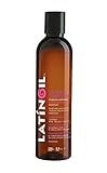 LATINOIL Chia Hair Repair Conditioner Sulfate Free - Natural Treatment with Keratin for Damaged, Color Treated, Textured, Bleached, Fine, Dry, Oily, Curly, Gray Hair Locs Wash - 8 Oz