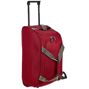 Aristocrat Polyester 53 cms Red Travel Duffle