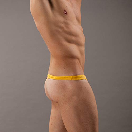 image for YANG-YI Man G-String Thong Jockstrap Underwear Hollow out Shorts Pouch