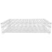 Plastic Test Tube Rack for 12/13 mm Tubes, Hole Diameter is 13.6mm, Holds 50, Detachable, Karter Scientific 208V2 (Pack of 1)