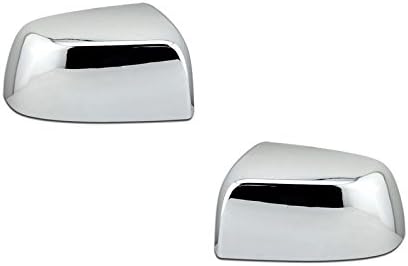 EZ MotoringTriple Chrome Upper Top Half Side Overlay Mirror Cover for 2015-2017 Chevy Colorado/GMC Canyon