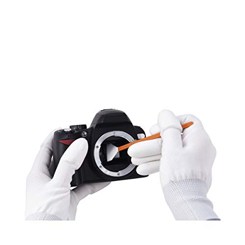 Rollei Sensorreinigungs Set - für Vollformat-Kameras zur professionellen Nass- oder Trockenreinigung - 12 Sensorpinsel mit Reinigungsflüssigkeit – Bild 4