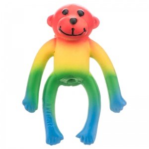 Coastal Li L Pals Latex Monkey Dog Toy