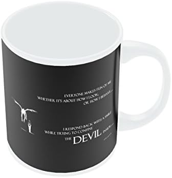 PosterGuy The Devil Inside Me | Death Note Inspired Anime Illustration Mug