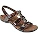 Vionic Womens Amber Adjustable Tortoise Sandal - 8 M