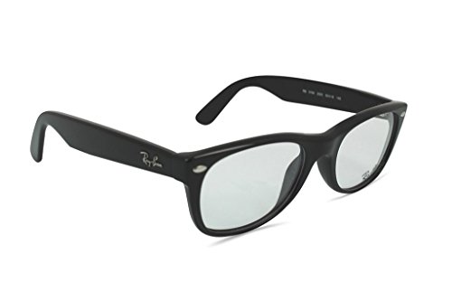 Ray-ban new wayfarer square eyeglasses,shiny black,52 m…