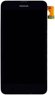UU FIX Smartphone Screen Replacement, for Nokia Lumia 630 (Black) LCD-Display and Touchscreen Digitizer Replacement with Free Tool Kit(With Screen Frame).