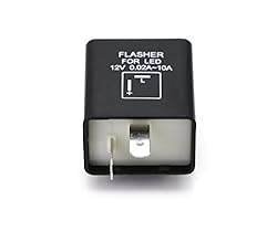 iJDMTOY (1) 2-Pin CF12 Electronic LED Flasher Relay