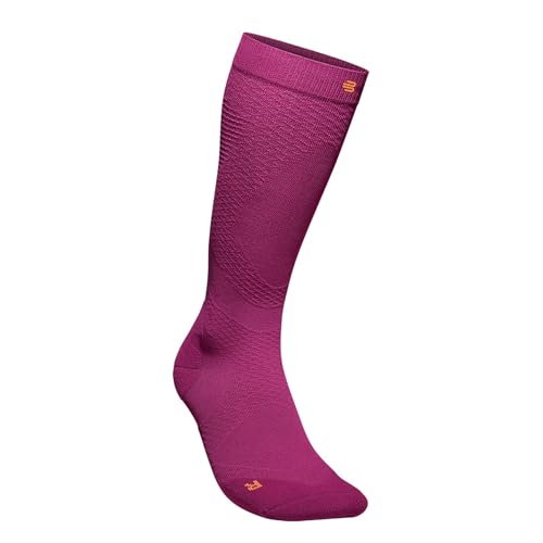BAUERFEIND Run Ultralight Compression Socks, Woman, berry, L, 35-37