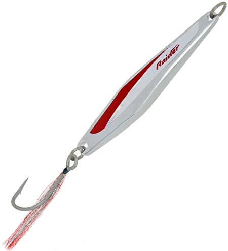 Raider Lure Chrome R8 & Siwash Hook Lure Tail 10g - 200g