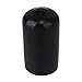 CNBTR Soft Rubber Screw Thread Protector Cover Vinyl Round PVC Hose End Caps Rubber Finisher Pipe Stop Pack of 10 (12mm, Black)