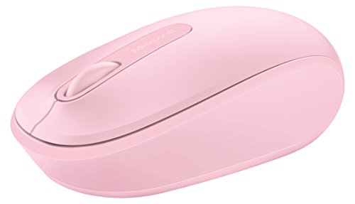 Mouse Óptico Microsoft Mobile 1850 Wireless USB 2.0 - Rosa