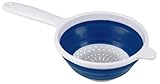 Progressive International 1-1/2 Quart Collapsible Hand Strainer, Purple and White