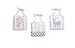 GEENNY Baby Girl Deer Family 13 Piece Nursery Crib Bedding Set