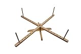 Stanwood Needlecraft Tabletop Amish Style Wooden Yarn Swift, 2.5-6-Feet