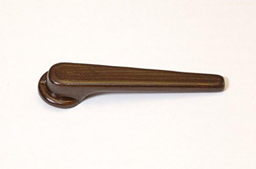 Recliner Handle / Lever 1/2" Square Mount 9 1/2" Dark Walnut Finish