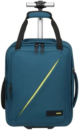 Take2Cabin - Borsa da cabina Ryanair/Wizz Air/Vueling 40 x 30 x 20 cm, 24,5 L, 1,50 kg, Zaino con ruote, Bagaglio a mano, Zaino aereo MS Underseat, Blu (Harbor Blue)