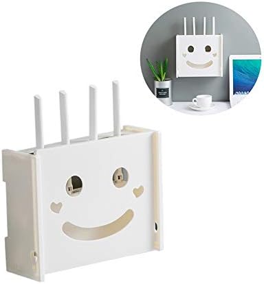 特価商品売れ筋 Cyjh 収納ボックス Diyスマイリーワイヤレスルーター収納ボックス フリーパンチライン仕上げボックス お手入れが簡単なフリップカバーデザ 高価値セリー