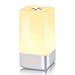 VEHOLION Wake Up Light Alarm Clock with Sunrise Simulation and 5 Natural Sounds,LED USB Bedside Lamp,Rechargeable,Touch Sensor Night Light with 3 Brightness,12/24 hour Gift,MY-03