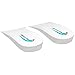 footinsole Air up Height Increase Elevator Shoe Insoles Heels Inserts for Men and Women (White)