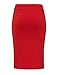 REGNA X Womens Stretchy Wear to work Office Pencil Fitted Skirt (Plus size Available)