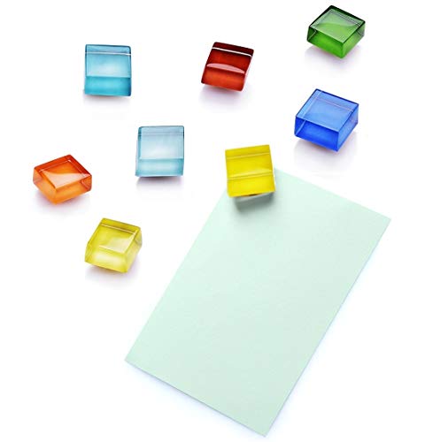 image for Mymazn 24 Color Refrigerator Magnets for Whiteboard Magnets Colored Fr