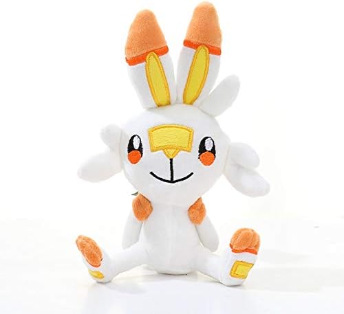 changshuo Plush Toys Anime Sword and Shield Scorbunny Grookey Sobble Stuffed Plush Toy 23CM 9inch