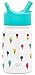 Simple Modern 10oz Summit Kids Water Bottle Thermos with Straw Lid - Dishwasher Safe Vacuum Insulated Double Wall Tumbler Travel Cup 18/8 Stainless Steel -Ice Cream Cones