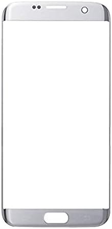 Electronics Front Screen Outer Glass Lens for Galaxy S7 Edge / G935(Black) (Color : Silver)