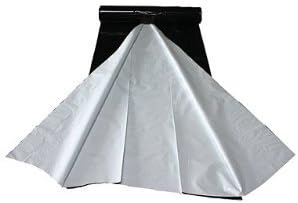 Sunleaves Poly Film in Black / White - 10 x 50 Feet