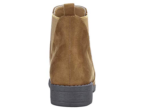 MaxMuxun-Women-Faux-Suede-Booties-Comfort-Classic-Chelsea-Ankle-Boots
