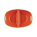 Rachael Ray Stoneware 3-Piece Serveware Set, Orange
