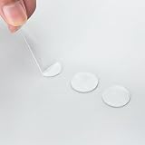 XHNFCU 350 Pcs Round Transparent Double Sided Tape 10mm Dots Removable view 5