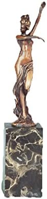 Top Bronze Manual Statue Bronze Naked Myth Lady Sculpture TPE-739