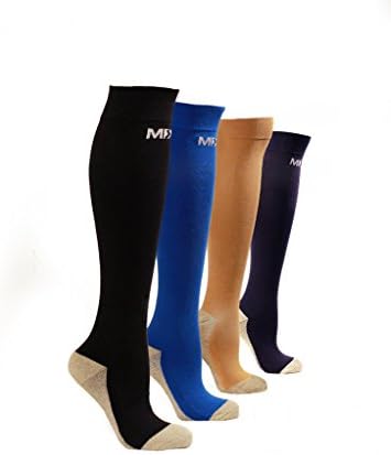 MDSOX Graduated Compression Socks for Men & Women 20-30 mmHg - for everyday use