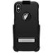 Seidio Surface Case and Holster COMBO for the Apple iPhone X (Black/Black)