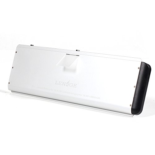 LENOGE Replacement A1281 Battery for Apple Macbook Pro 15 inch A1281 A1286 battery (Late 2008 Late 2009 Aluminum Unibody Version) 18 Months Warranty sliver