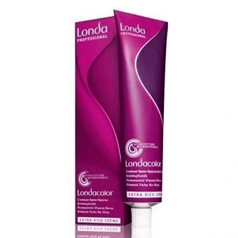 Londa Professional Extra Rich Cream Permanent Hair Color with Vitaflection Microspheres 7/77, 0.15 kg